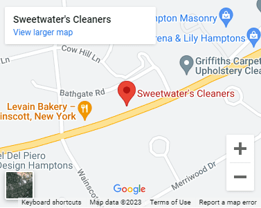 A map of sweetwater 's cleaners